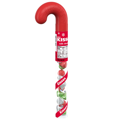 CHRISTMAS CANDY KISSES CANDY CANE 63g (JULGODIS)