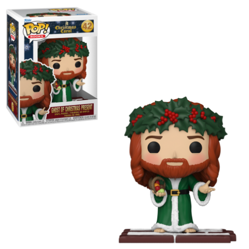 FUNKO POP! BOOKS A CHRISTMAS CAROL GHOST OF CHRISTMAS PRESENT no42