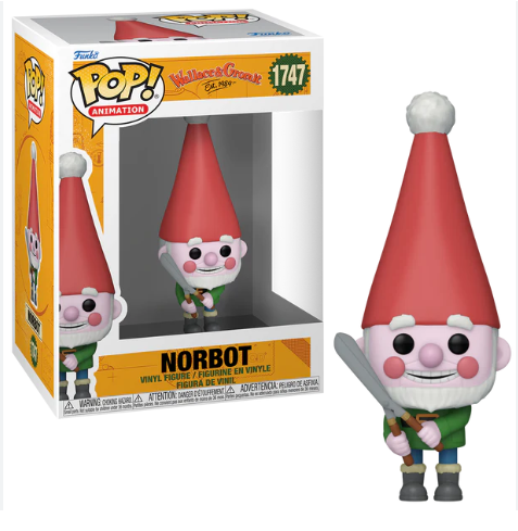 FUNKO POP! TELEVISION WALLACE & GROMIT NORBOT no1747