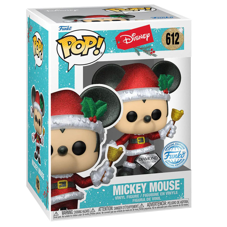 FUNKO POP! DISNEY HOLIDAY MICKEY MOUSE DIAMOND COLLECTION FUNKO SPECIAL EDITION no612