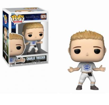 FUNKO POP! MOVIES VARSITY BLUE CHARLIE TWEEDER no1870