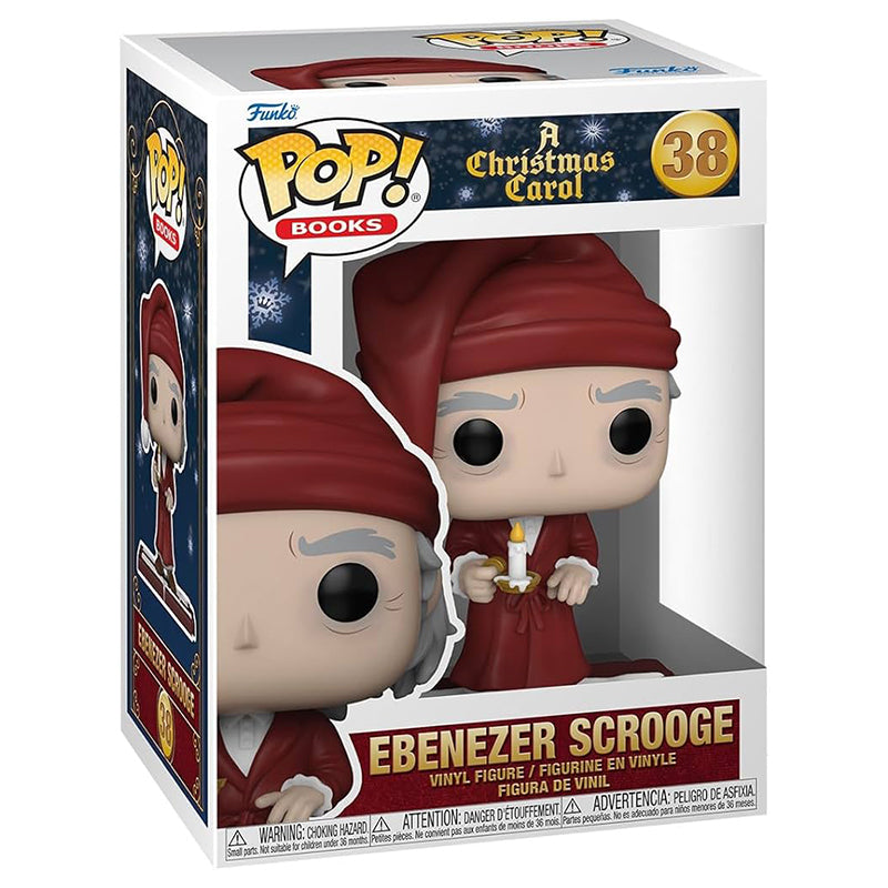 FUNKO POP! BOOKS A CHRISTMAS CAROL EBNEZER SCROOGE no38