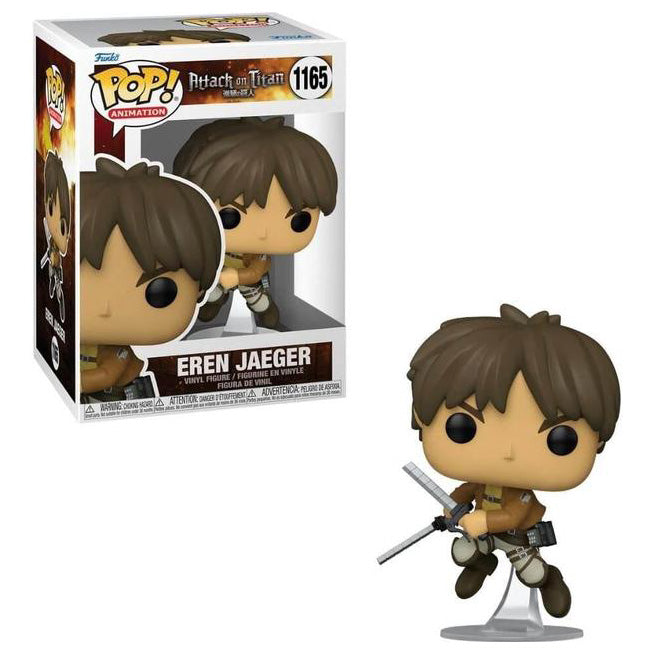 FUNKO POP! ANIMATION ATTACK ON TITAN EREN JAEGER no1165