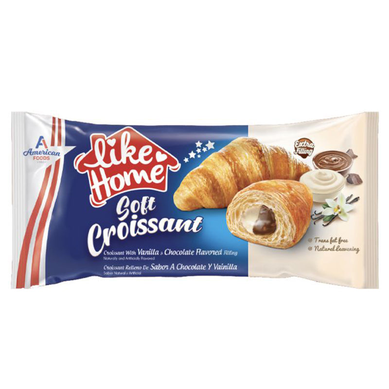 LIKE HOME SOFT CROISSANT VANILLA & CHOCOLATE 40g