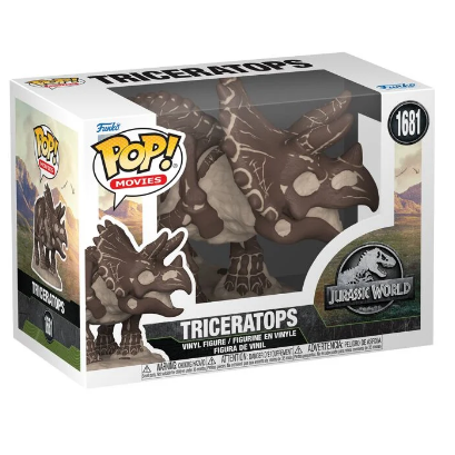 FUNKO POP! MOVIES JURASSIC WORLD TRICERATOPS no1681