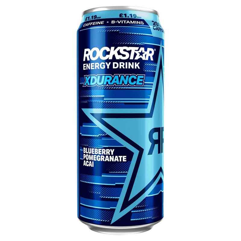 ROCKSTAR ENERGY BLUEBERRY POMEGRANATE 500ml