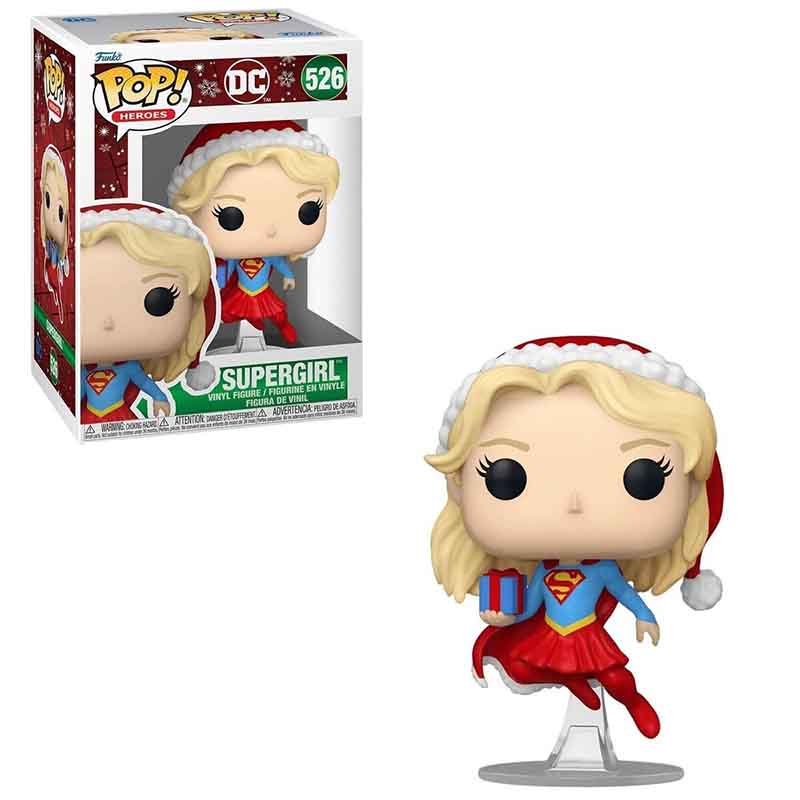 FUNKO POP! DC HEROES HOLIDAY SUPERGIRL no526