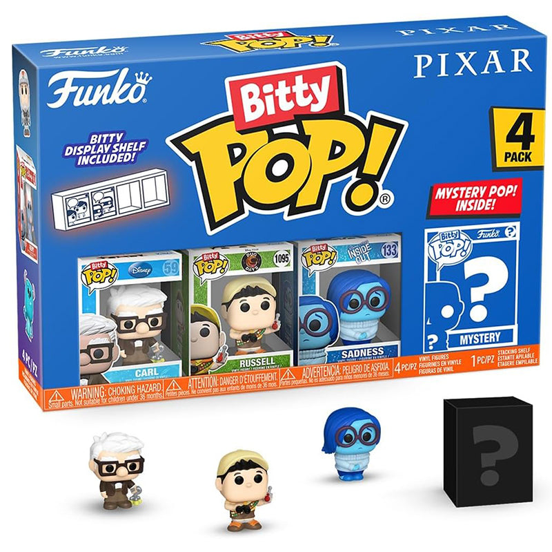 FUNKO BITTY POP! DISNEY PIXAR CARL 4-PACK 2,5cm