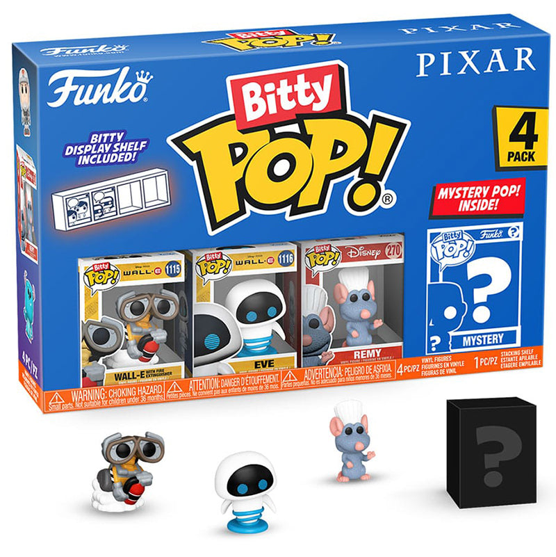 FUNKO BITTY POP! DISNEY PIXAR WALL-E 4-PACK 2,5cm