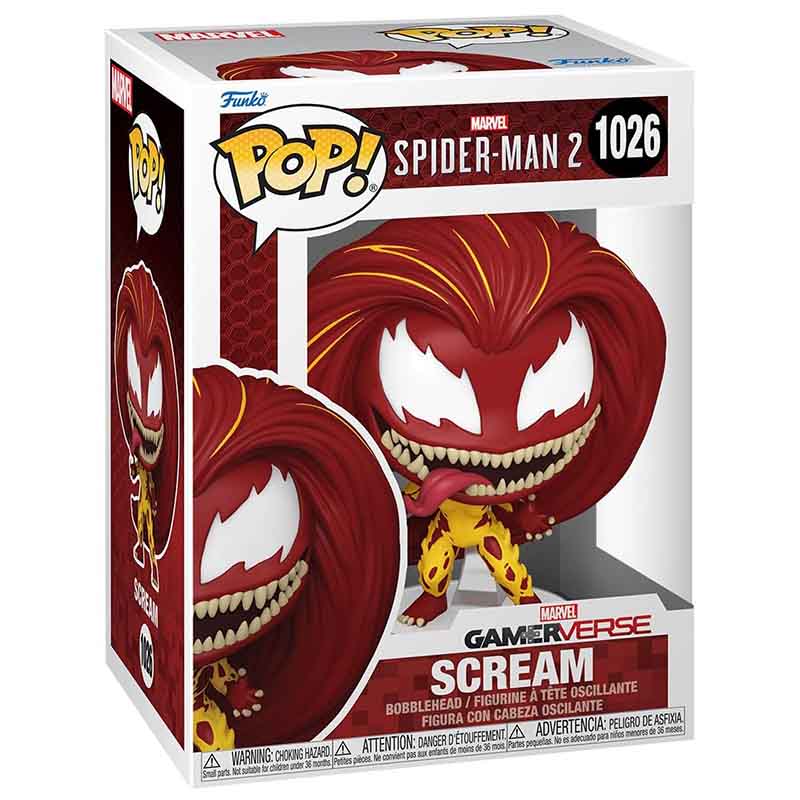 FUNKO POP! GAMES MARVEL GAMERVERSE SPIDER-MAN 2 SCREAM no1026