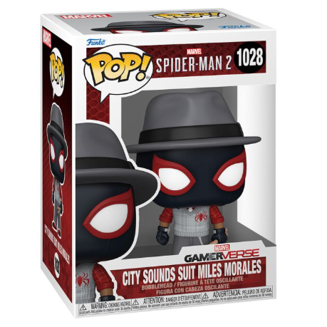 FUNKO POP! GAMES MARVEL GAMERVERSE SPIDER-MAN 2 CITY SOUNDS SUIT MILES MORALES no1028