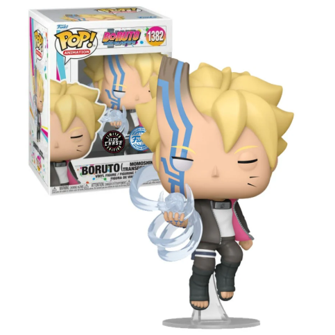 FUNKO POP! ANIMATION BORUTO NARUTO NEXT GENERATIONS BORUTO MOMOSHIKI TRANSFORMATION FUNKO S.E. LIMITED GLOW CHASE EDITION no1382