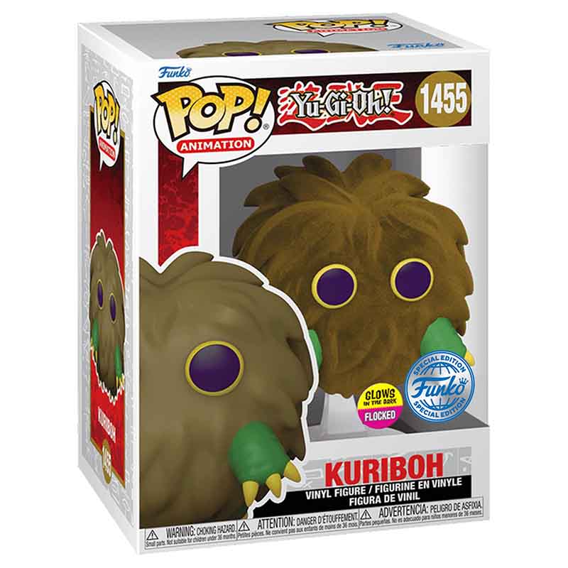 FUNKO POP! ANIMATION YU-GI-OH KURIBOH GITD FLOCKED FUNKO SPECIAL EDITION no1455
