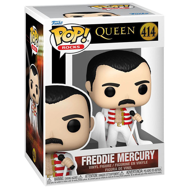 FUNKO POP! ROCKS QUEEN FREDDIE MERCURY no414