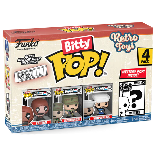 FUNKO BITTY POP! RETRO TOYS GI JOE 2,5cm