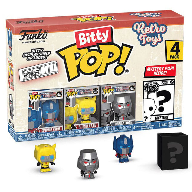 FUNKO BITTY POP! RETRO TOYS TRANSFORMERS 2,5cm