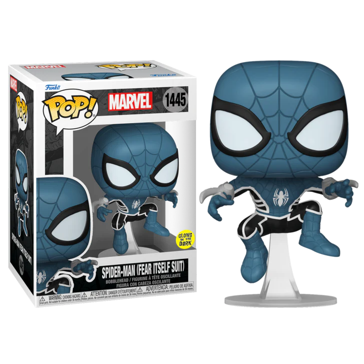 FUNKO POP! MARVEL SPIDER-MAN COMICS SPIDER-MAN FEAR ITSELF SUIT GITD no1445