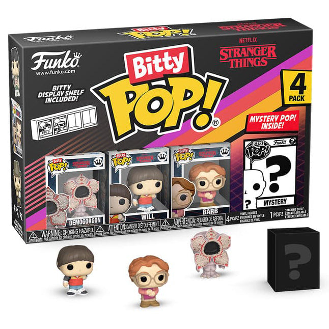 FUNKO BITTY POP! STRANGER THINGS DEMOGORGON 4-PACK 2,5cm