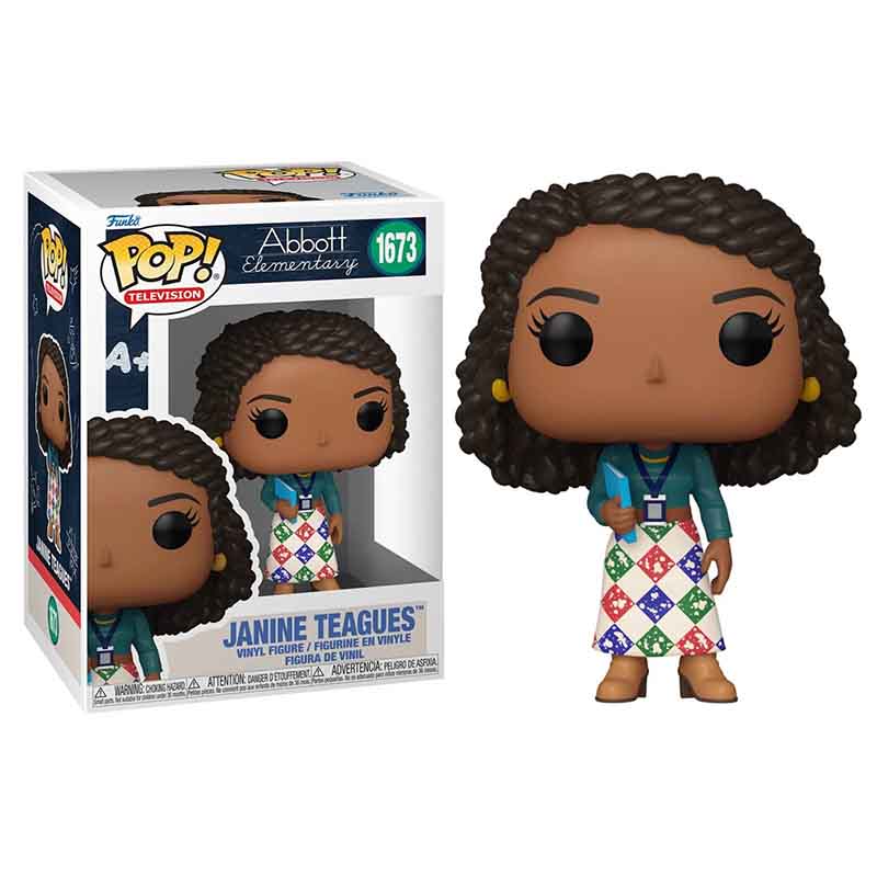 FUNKO POP! TELEVISION ABBOTT ELEMENTARY JANINE TEAGUES no1673