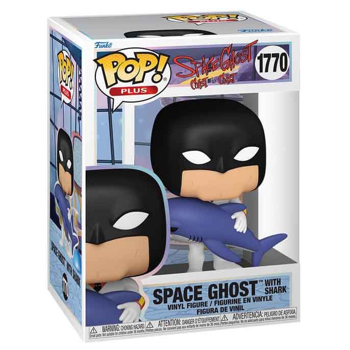 FUNKO POP! PLUS ANIMATION SPACE GHOST COAST TO COAST SPACE GHOST WITH SHARK no122