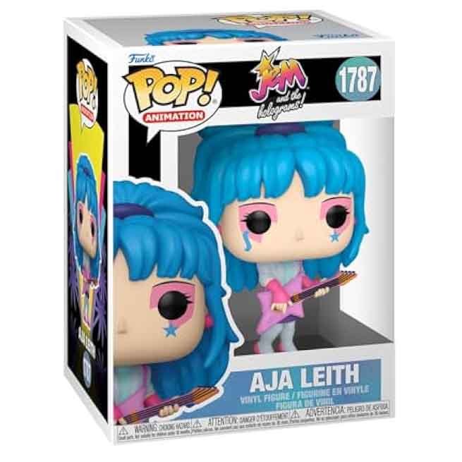 FUNKO POP! ANIMATION JEM AND THE HOLOGRAMS! AJA LEITH no1787