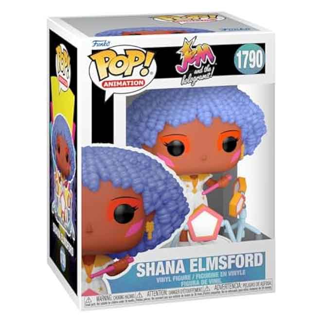 FUNKO POP! ANIMATION JEM AND THE HOLOGRAMS! SHANA ELMSFORD no1790