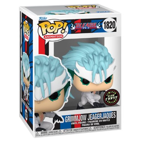 FUNKO POP! ANIMATION BLEACH GRIMMJOW JEAGERJAQUES LIMITED GLOW CHASE EDITION no1820