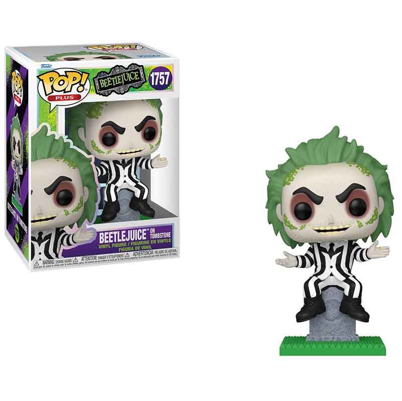 FUNKO POP! PLUS MOVIES BEETLEJUICE BEETLEJUICE ON TOMBSTONE no1757