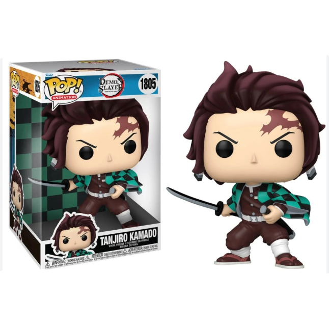 FUNKO POP! SUPER SIZED ANIMATION DEMON SLAYER TANJIRO KAMADO no1805