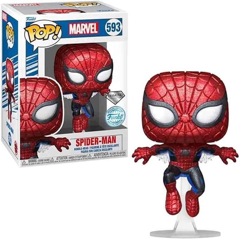 FUNKO POP! MARVEL SPIDER-MAN DIAMOND COLLECTION FUNKO SPECIAL EDITION no593