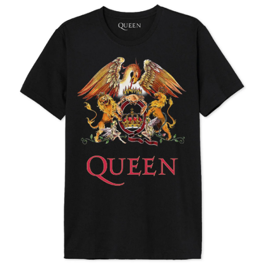 T-SHIRT QUEEN LOGO