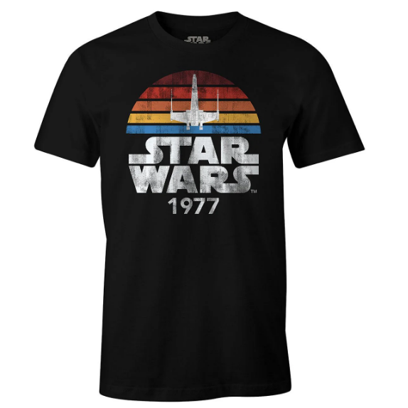 T-SHIRT STAR WARS 1977
