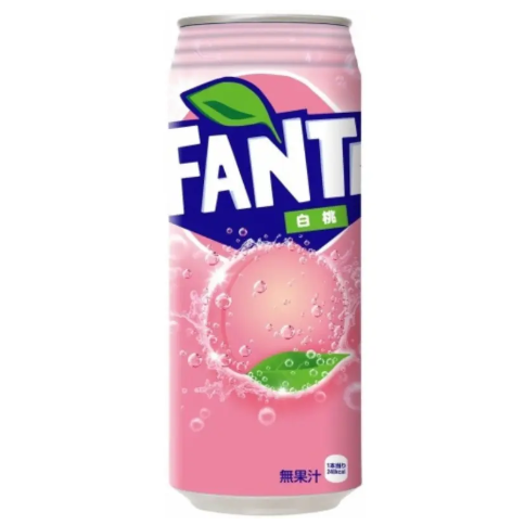 FANTA WHITE PEACH FLAVOUR 500ml
