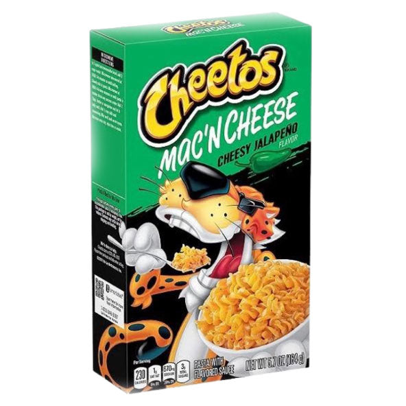 FRITO LAY CHEETOS MAC&#8217;N CHEESE CHEESY JALAPENO 170g