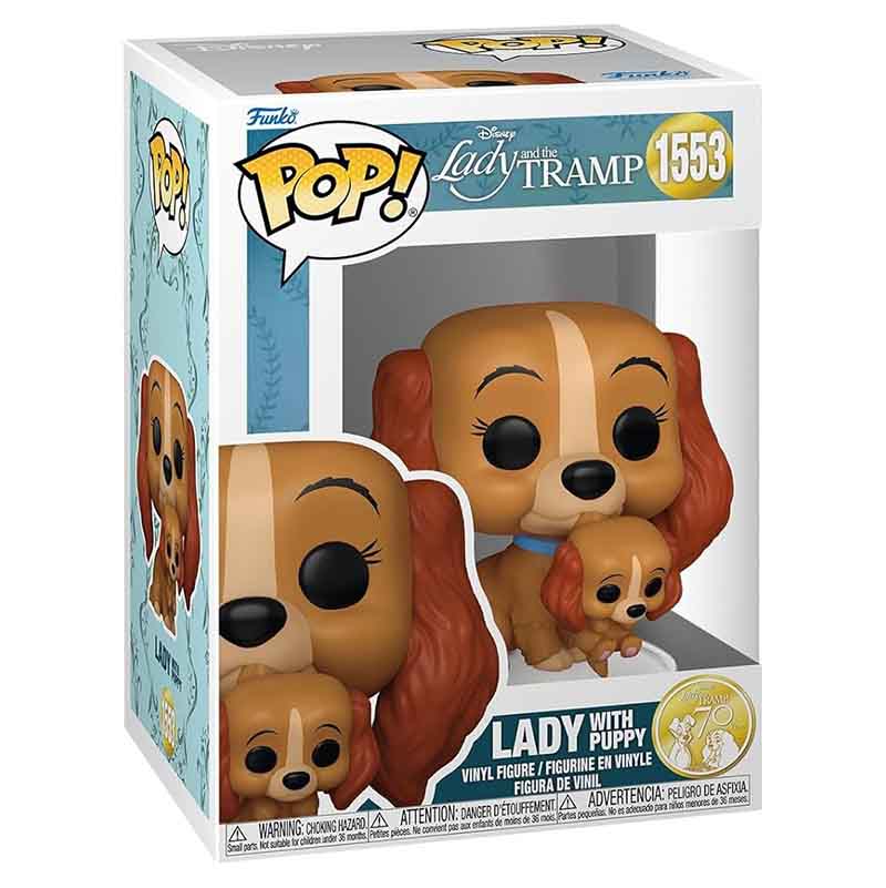 FUNKO POP! DISNEY LADY AND THE TRAMP LADY WIT PUPPY no1553