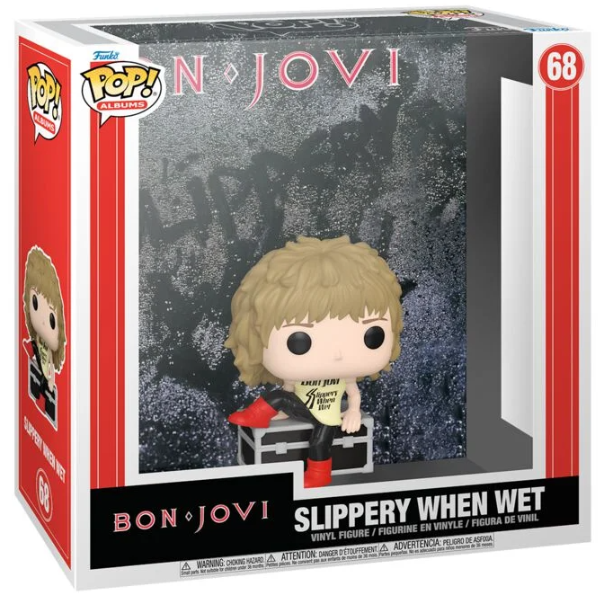 FUNKO POP! ALBUMS BON JOVI SLIPPERY WHEN WET no68