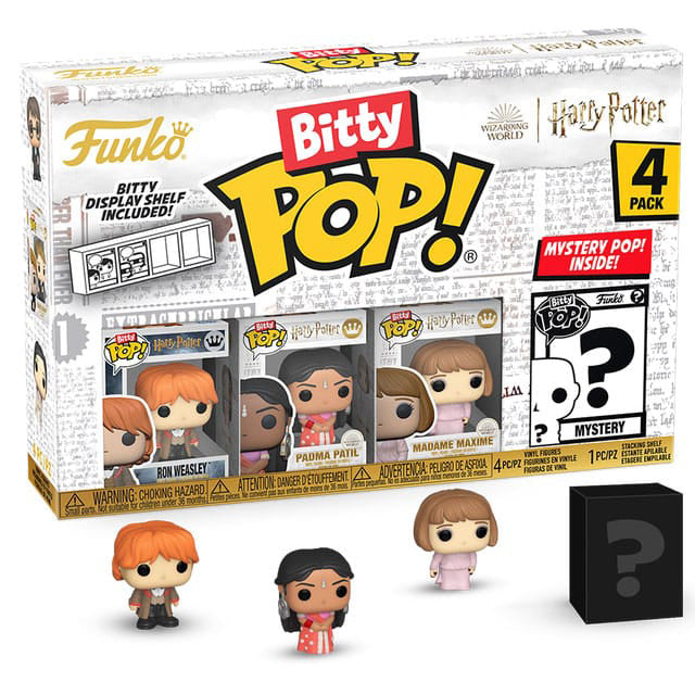 FUNKO BITTY POP! HARRY POTTER AND THE GOBLET OF FIRE RON WEASLEY 4-PACK 2,5cm