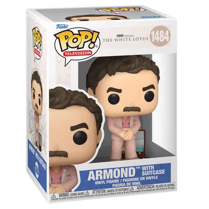 FUNKO POP! TELEVISION THE WHITE LOTUS ARMOND WITH SUITCASE no1484