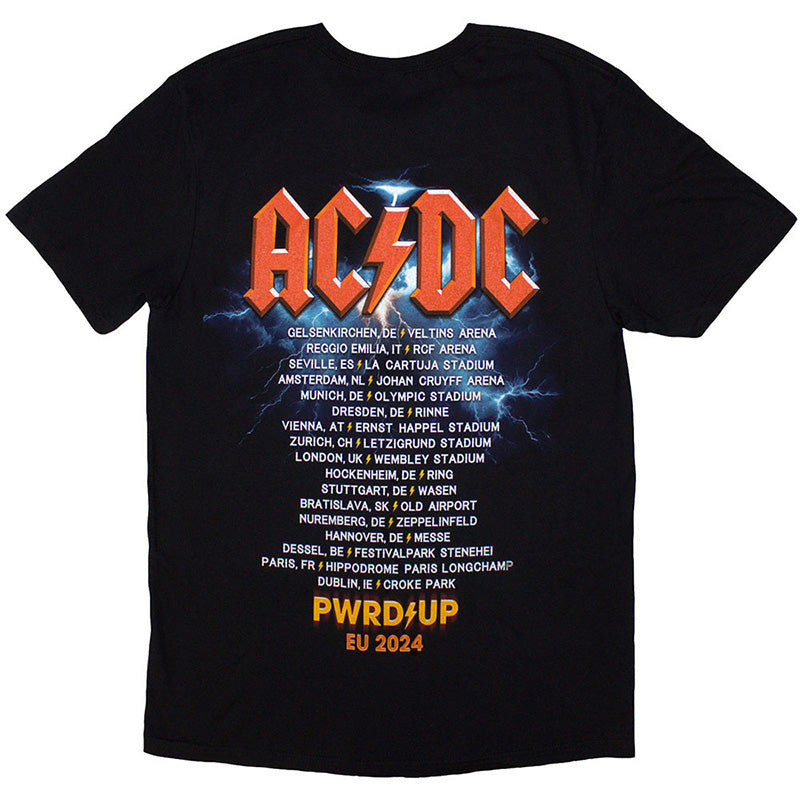 T-SHIRT AC DC PWRD UP IN ROCK WE TRUST 2