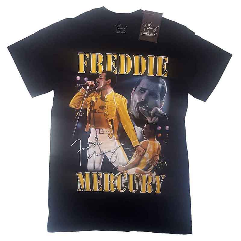T-SHIRT FREDDIE MERCURY LIVE HOMAGE