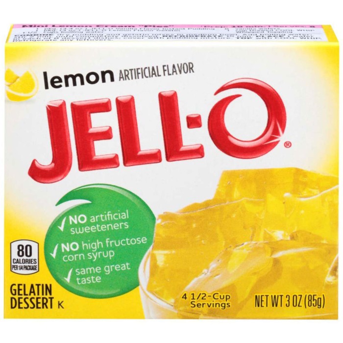 JELL-O LEMON 85g