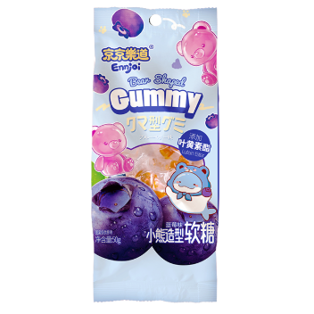 ENNJOI BEAR SHAPED GUMMY BLUEBERRY FLAVOR 50g