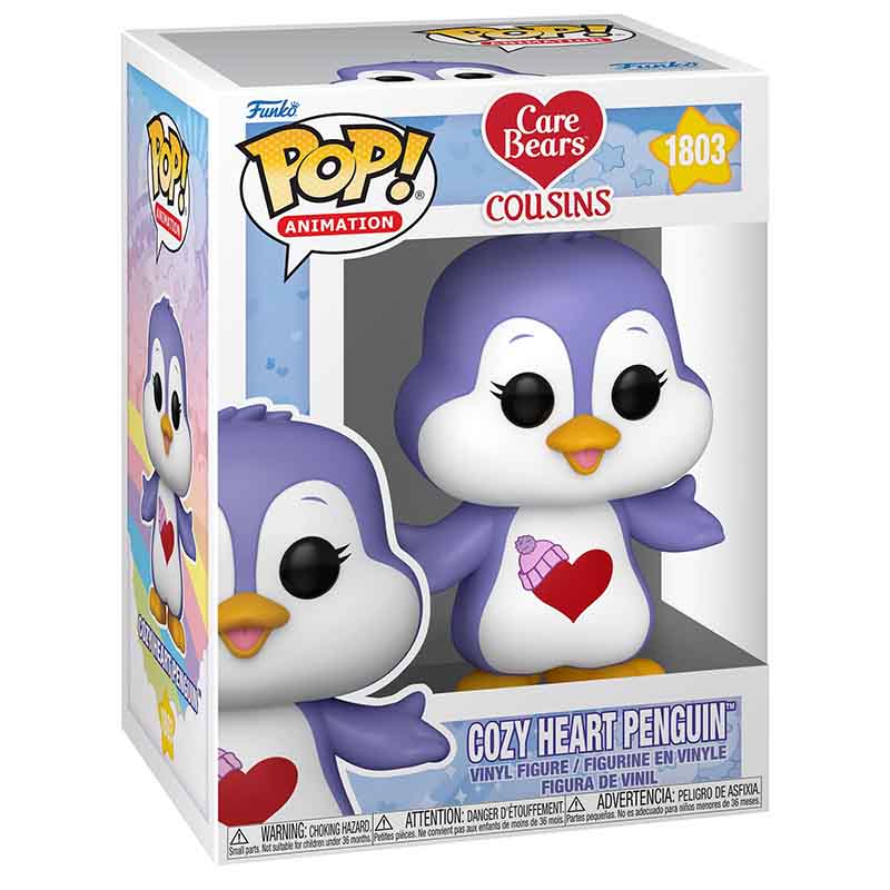 FUNKO POP! ANIMATION CARE BEARS COUSINS COZY HEART PENGUIN no1803
