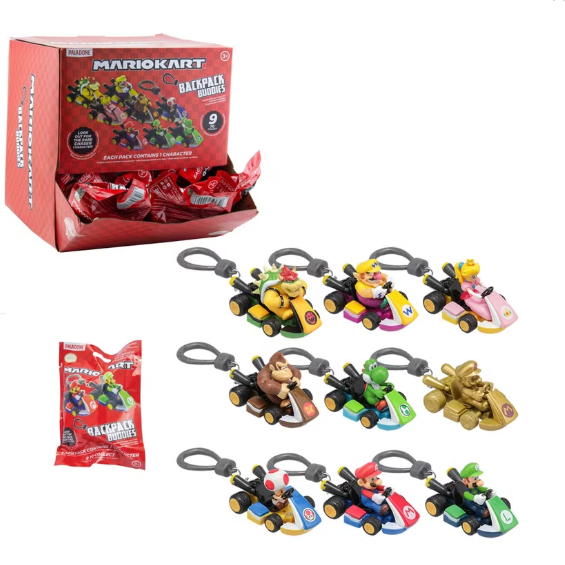 MYSTERY BAG SUPER MARIO MARIOKART BACKPACK BUDDIES