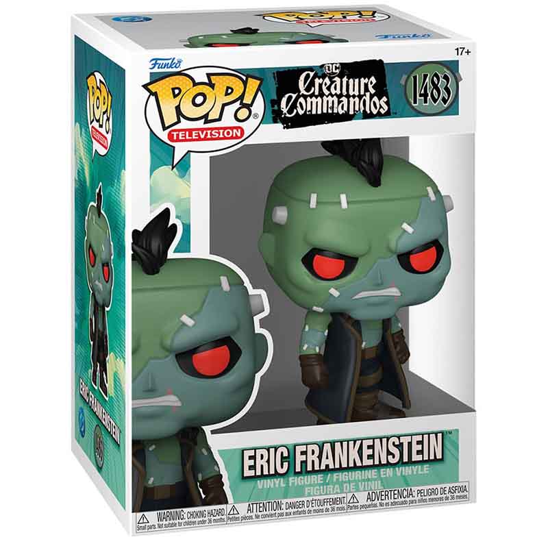 FUNKO POP! TELEVISION DC CREATURE COMMANDOS ERIC FRANKENSTEIN no1483