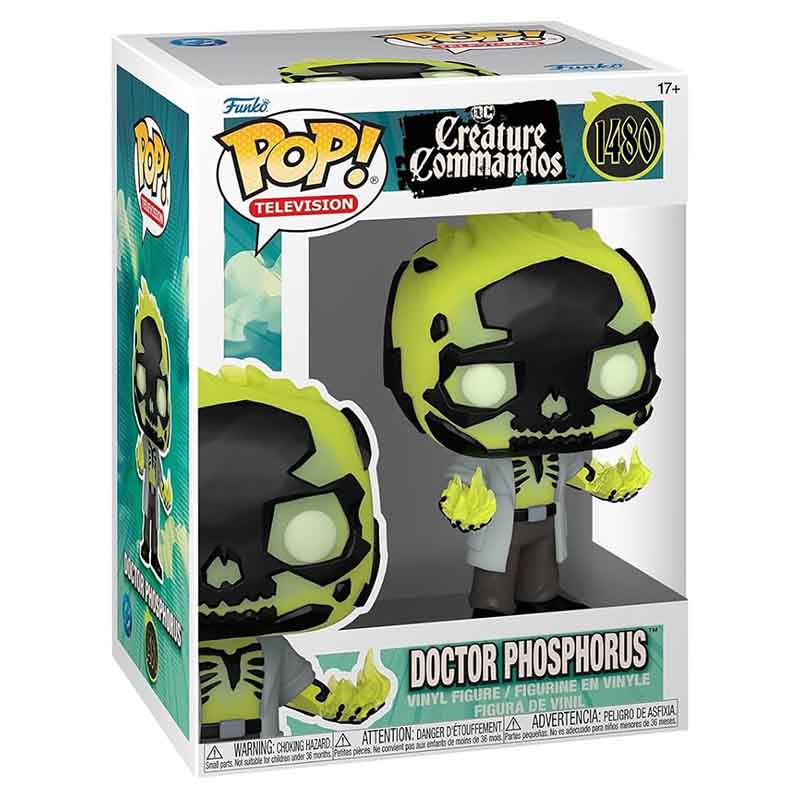 FUNKO POP! TELEVISION DC CREATURE COMMANDOS DOCTOR PHOSPHORUS no1480