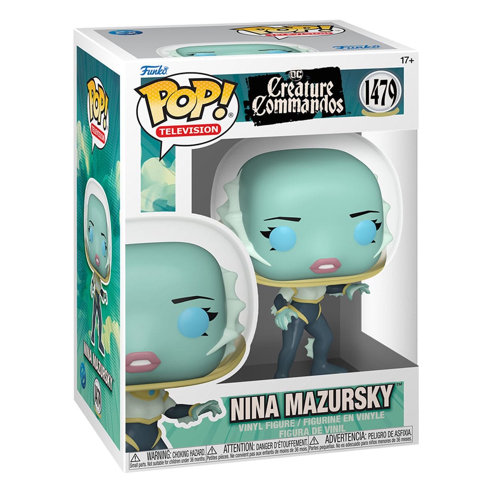 FUNKO POP! TELEVISION DC CREATURE COMMANDOS NINA MAZURSKY no1479
