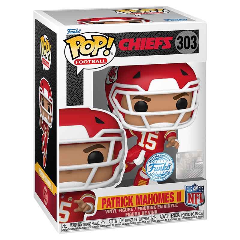 FUNKO POP! NFL CHIEFS PATRICK MAHOMES II FUNKO SPECIAL EDITION no303