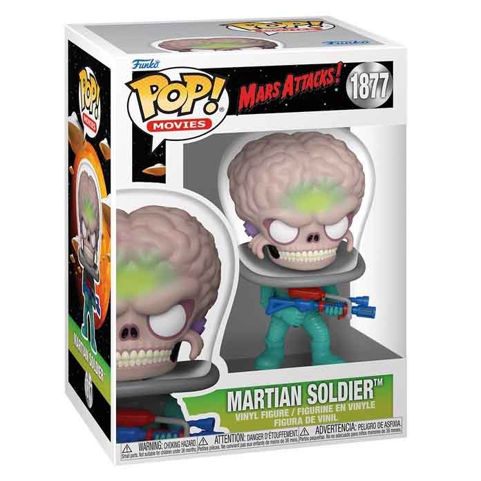 FUNKO POP! MOVIES MARS ATTACKS! MARTIAN SOLDIER no1877