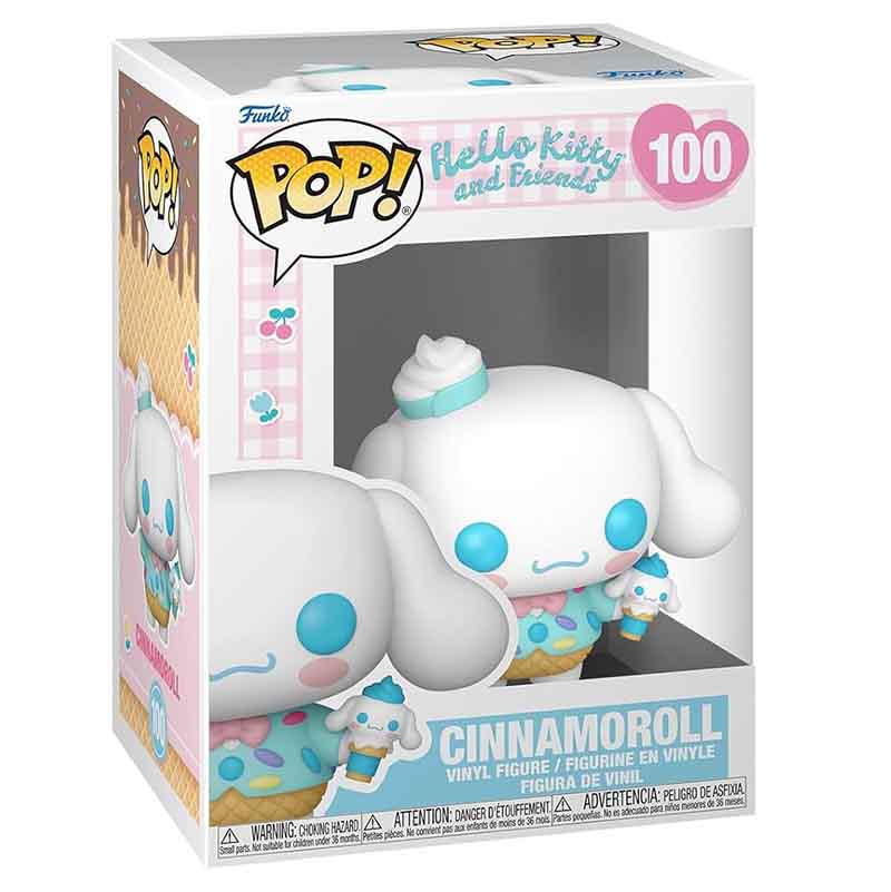 FUNKO POP! SANRIO HELLO KITTY AND FRIENDS CINNAMOROLL WITH ICE CREAM no100